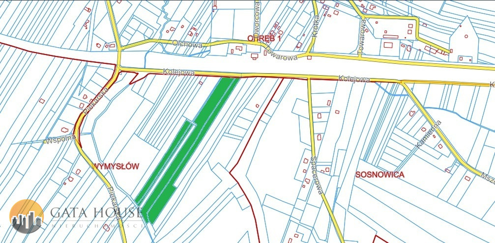 Plot Sale Wymysłów Kolejowa