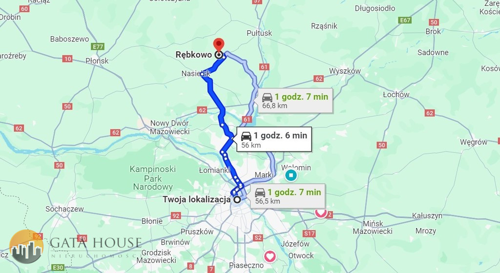 Działka Sprzedaż Rębkowo 3