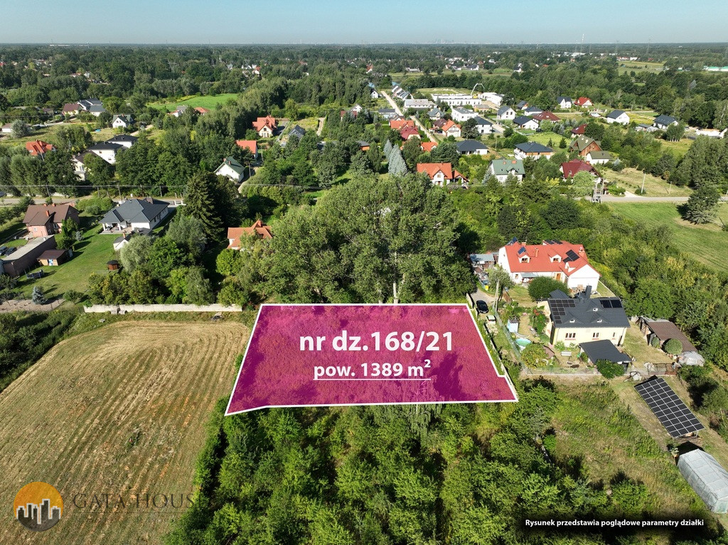 Działka Sprzedaż Kazimierów Różana 8