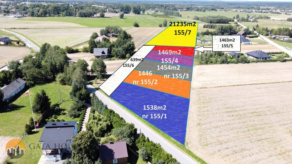 Działka Sprzedaż Gadka Majorat 12