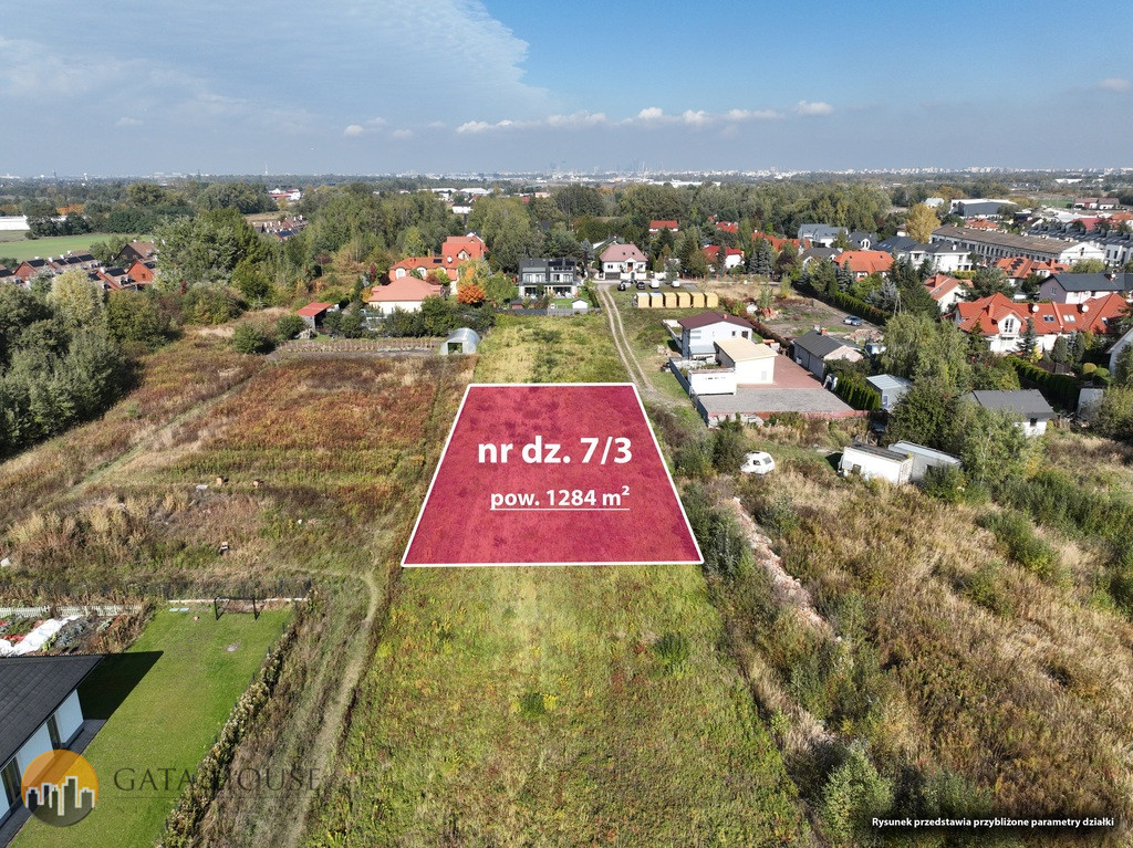 Działka Sprzedaż Dawidy Bankowe Kwiatów Polnych 12