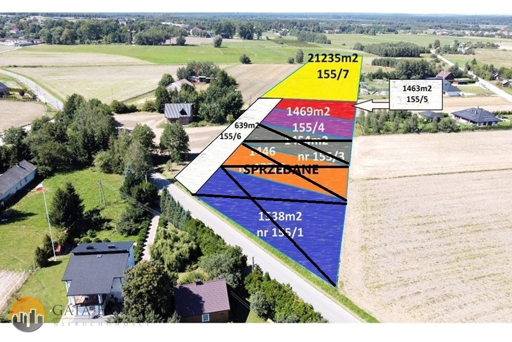 Działka Sprzedaż Gadka Majorat 2