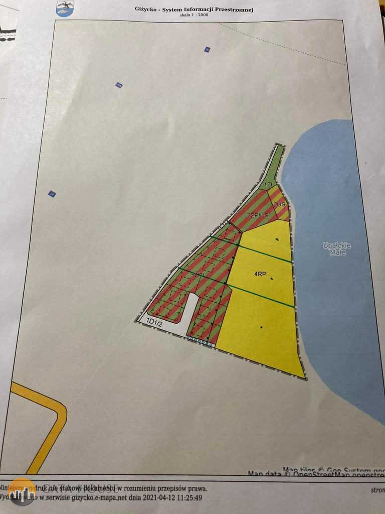 Działka Sprzedaż Kąp 6