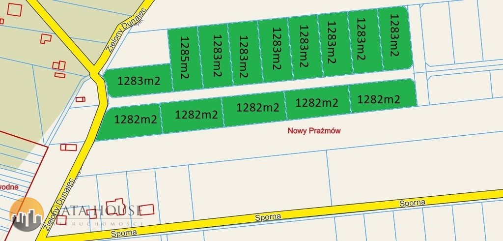 Plot Sale Nowy Prażmów