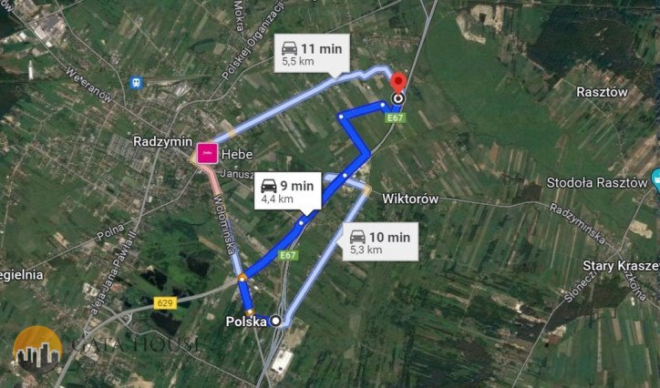 Plot Sale Stary Dybów Przyjacielska 3