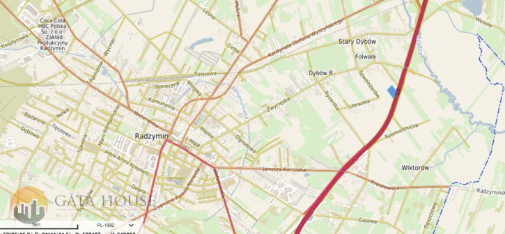 Działka Sprzedaż Stary Dybów Przyjacielska 5