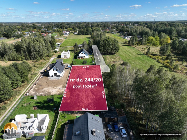 Działka Sprzedaż Jaktorów-Kolonia Kościuszki 1