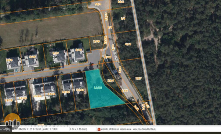 Plot Sale Warszawa Białołęka Kroczewska 6