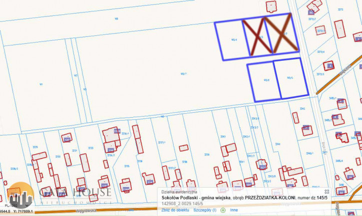 Участок Продажа Sokołów Podlaski Błękitna 11